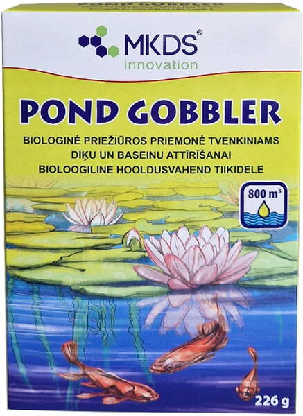 Bioloogiline hooldusvahend tiikidele "Pond Gobbler"